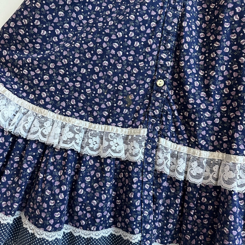 Beautiful Jessica’s Gunnies Prairie Skirt - Vintage Size 9 - Picture 7 of 8